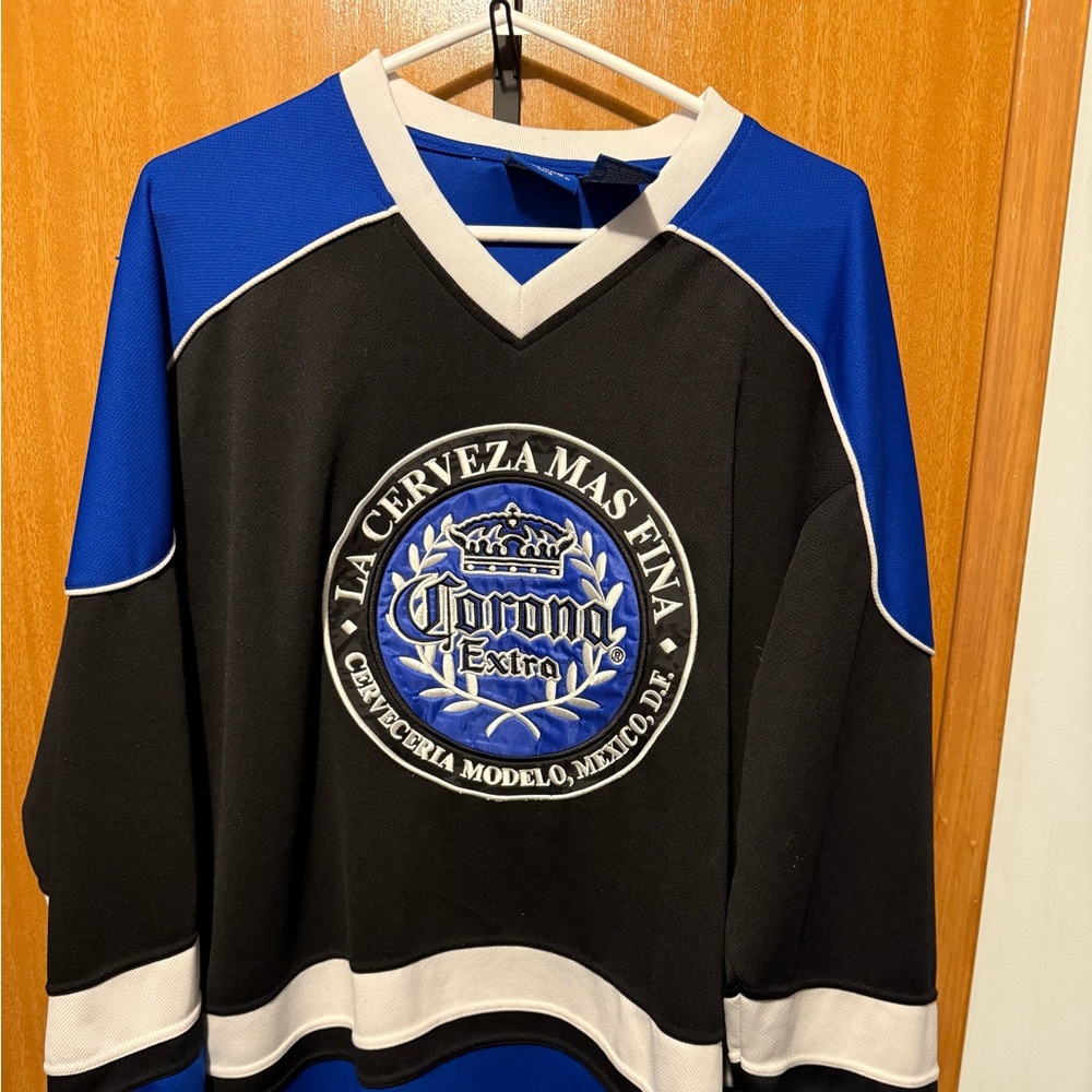 Corona Extra Black and Blue Shirt